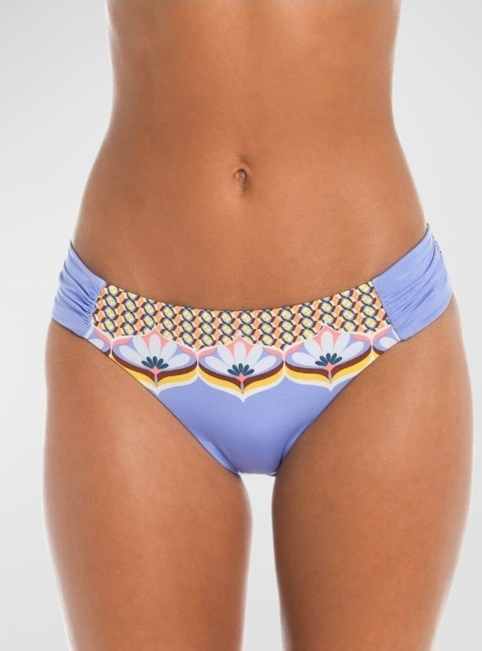 Women’s Blue Printed Bikini Bottom By SUNSHINE 79